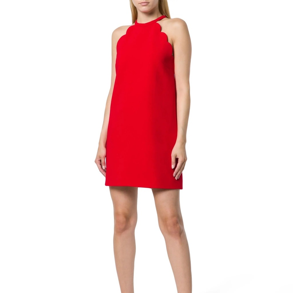 Miu Miu Scalloped Edge Dress